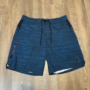 Spyder Swim Blue Black XXL Swim Trunks‎ Shorts